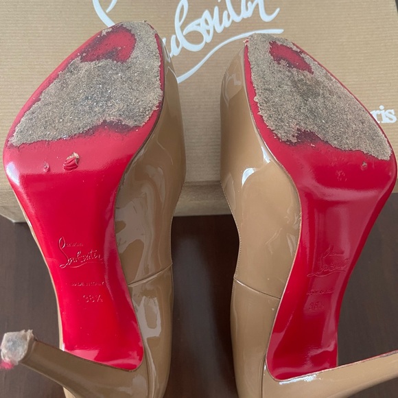 Christian Louboutin Patent Platform Pump - Picture 8 of 9